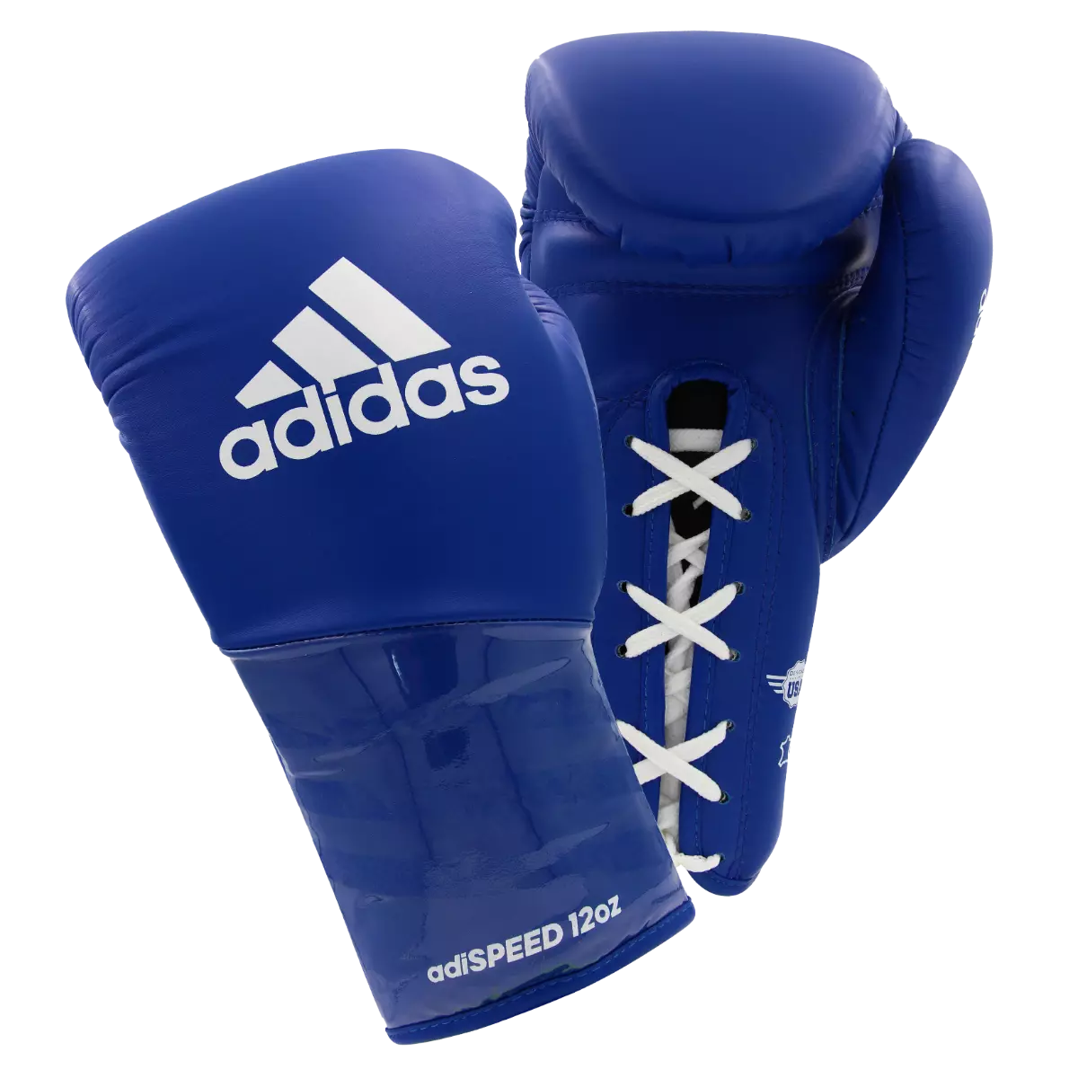 adidas Adispeed Pro Lace Up Boxing Gloves Leather