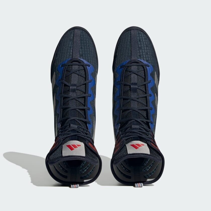 adidas Box Hog 4 Boxing Boots Mens Navy - Budo Online