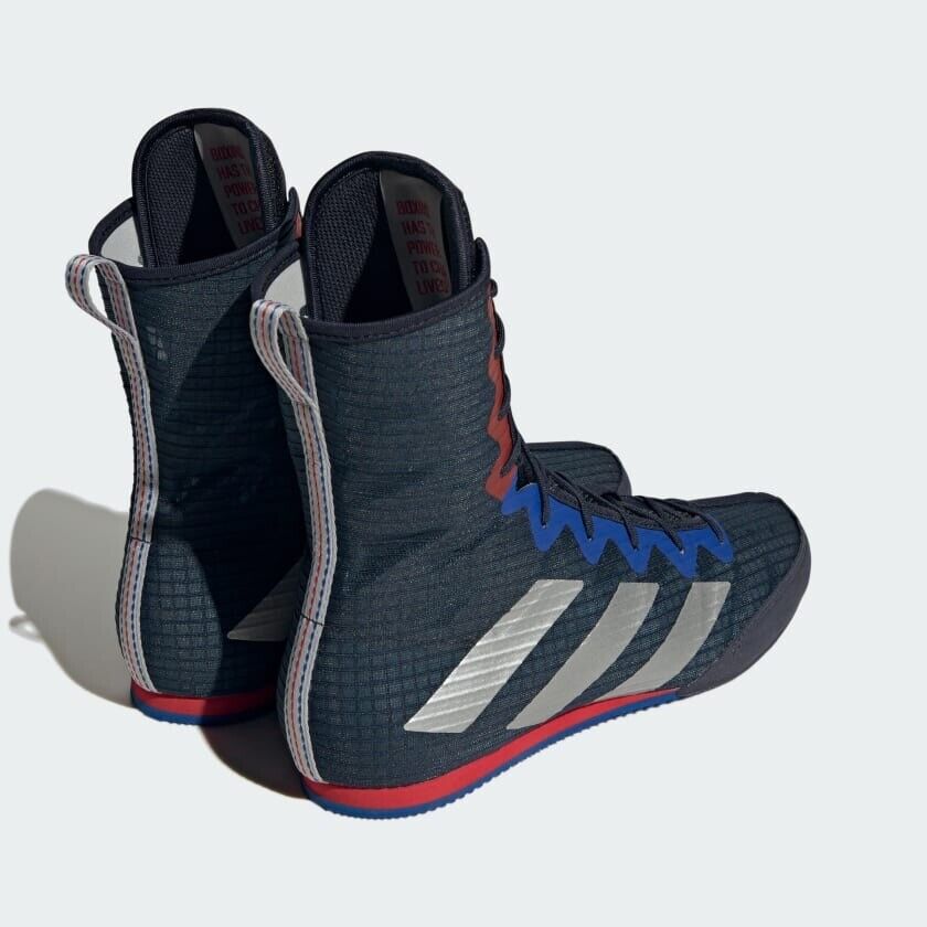 adidas Box Hog 4 Boxing Boots Mens Navy - Budo Online