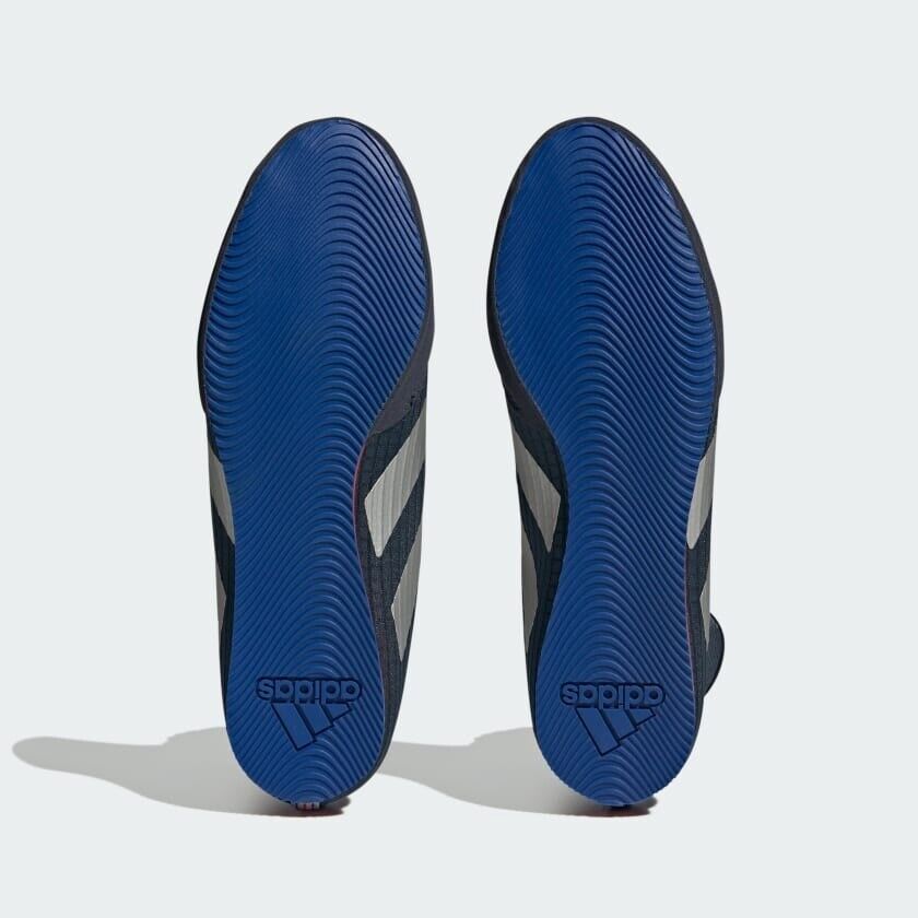 adidas Box Hog 4 Boxing Boots Mens Navy - Budo Online