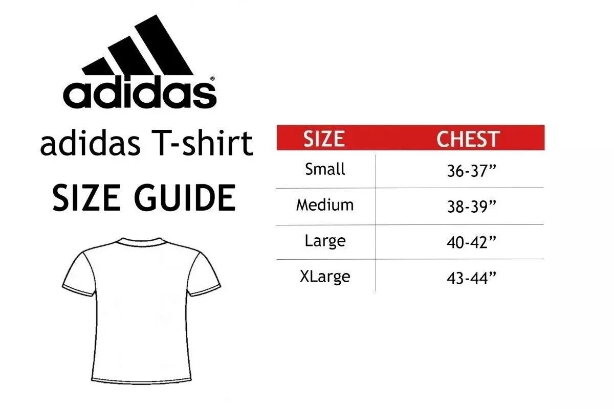 adidas Boxing Logo T-Shirt Black White 100% Cotton