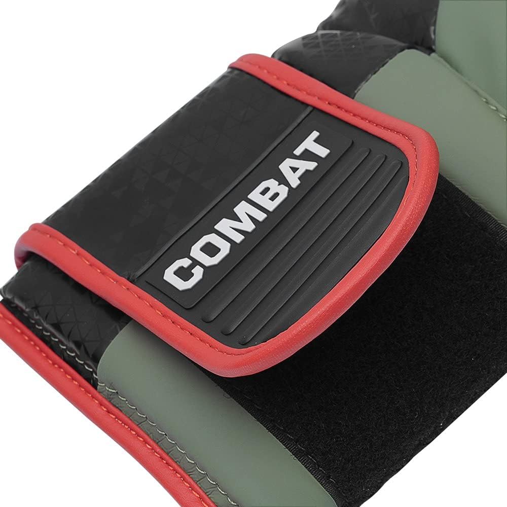 adidas Combat 50 Boxing Gloves Khaki Green - Budo Online