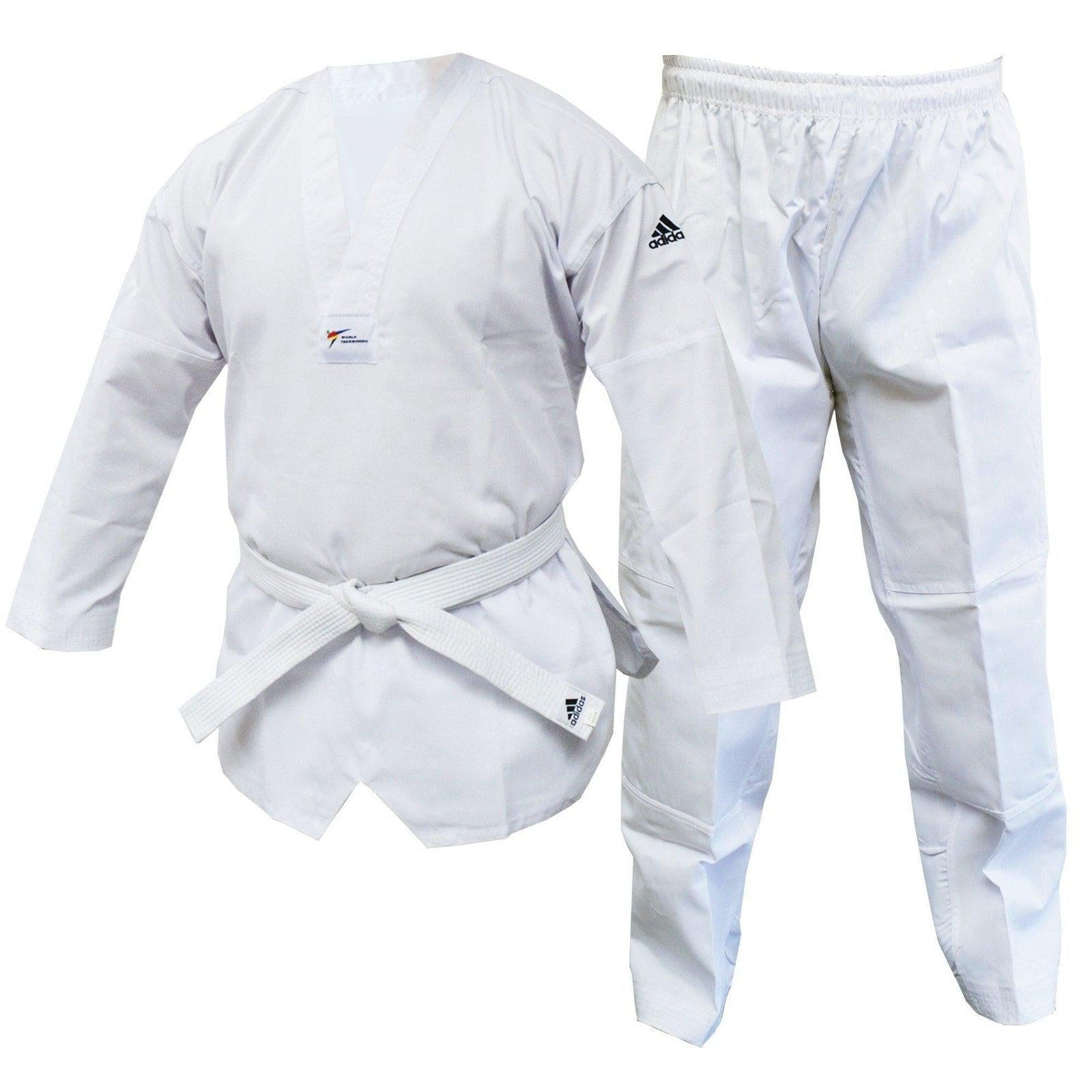 adidas Dobok WT Club Taekwondo 9oz Suit Kids & Adult