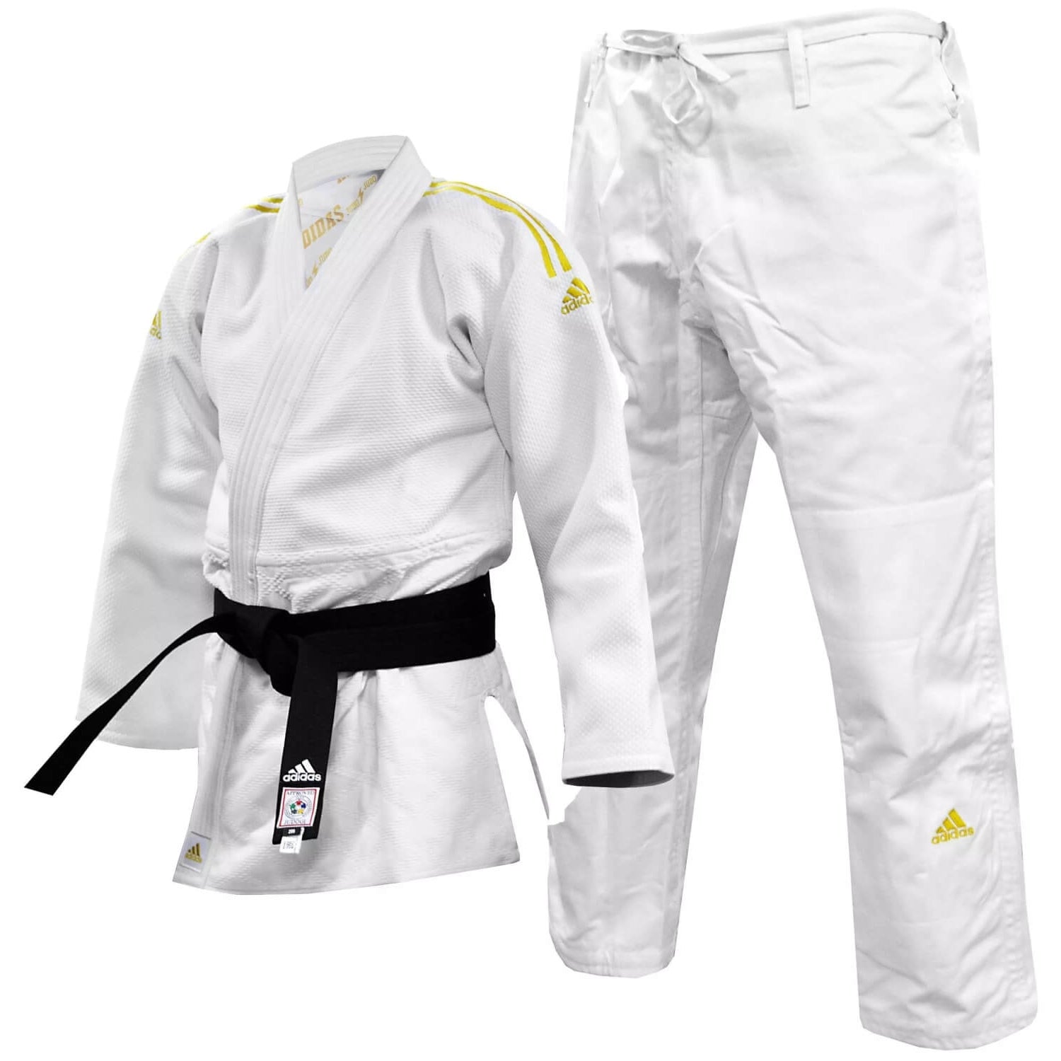 adidas Judo Gi Millennium Suit Adult Heavyweight Gold