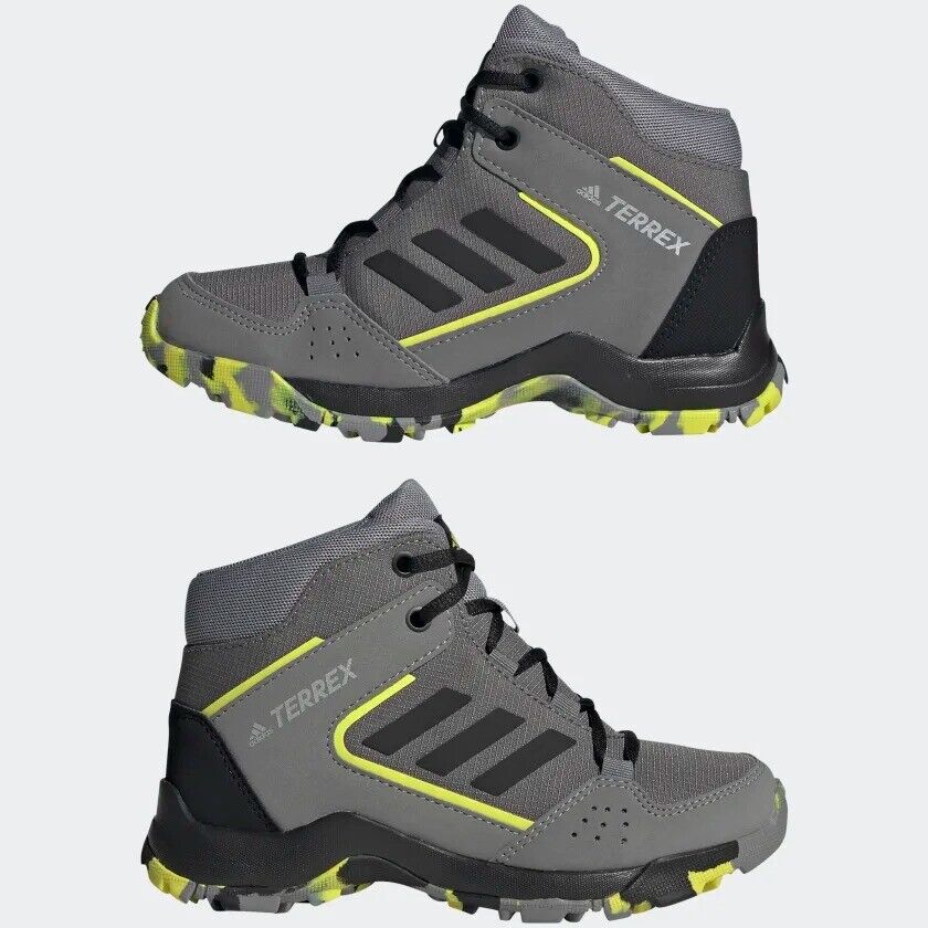 adidas Kids Terrex Hyperhiker Hiking Shoes Grey