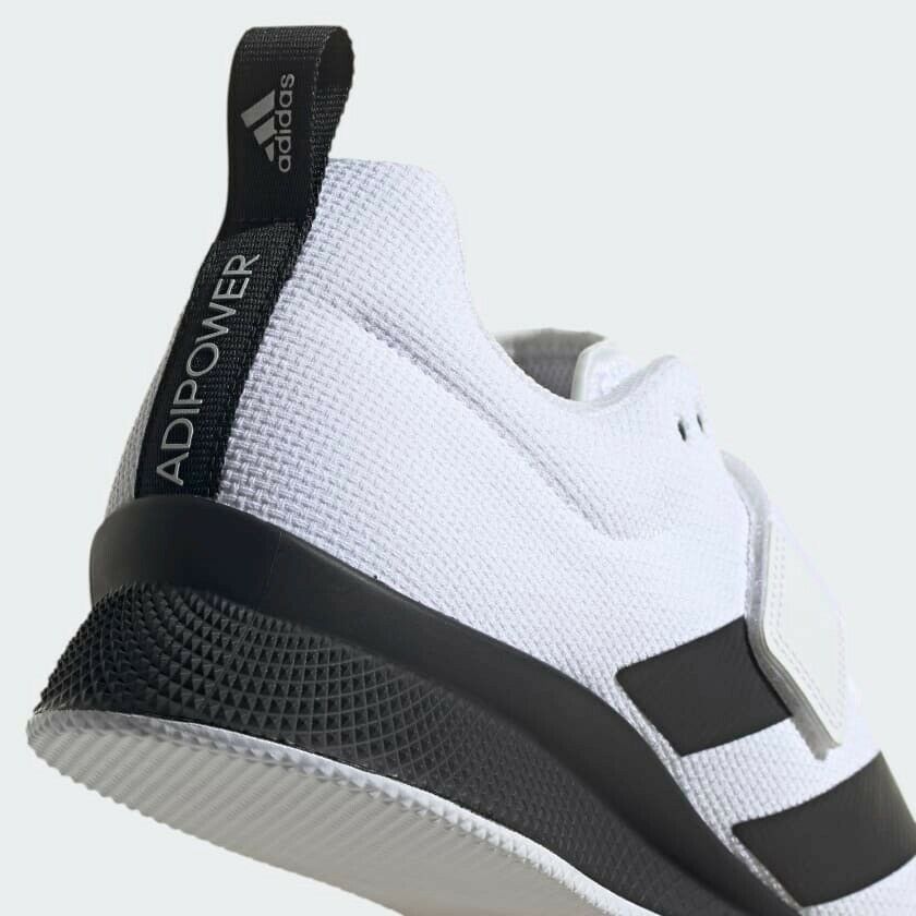 adidas Mens Adipower II Weightlifting Shoes White Powerlifting