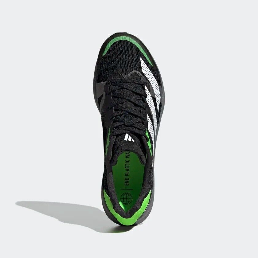 adidas Mens Adizero Rc 4 Running Shoes Black & Green