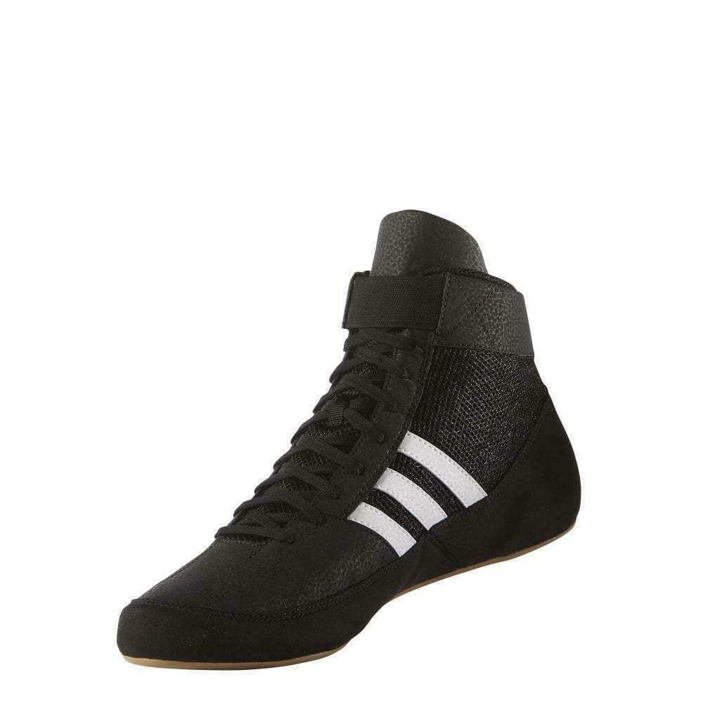 adidas Mens Havoc Wrestling Shoes Black Boxing Boots
