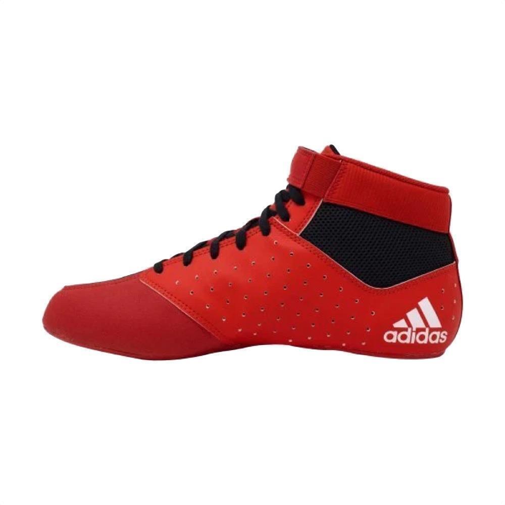 adidas Mens Mat Hog 2.0 Wrestling Shoes Red Adult Boxing Boots