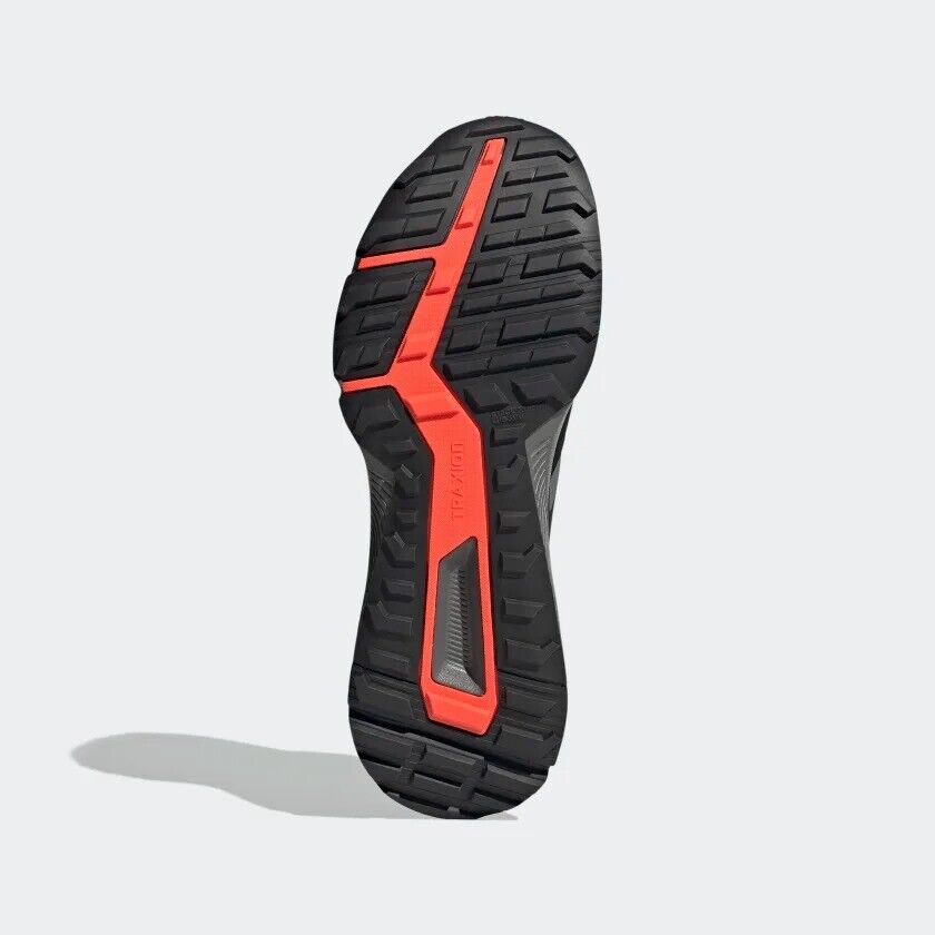 adidas Mens Terrex Soulstride Rain.Rdy Trail Running Shoes Black Red