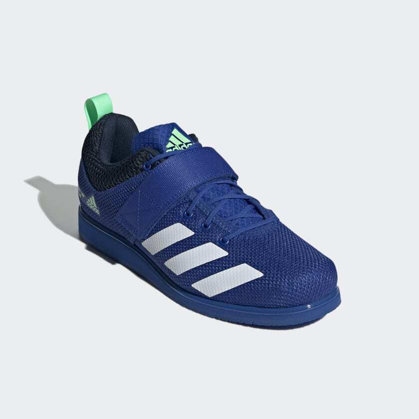 adidas Powerlift 5 Weightlifting Shoes Gym Trainers Blue