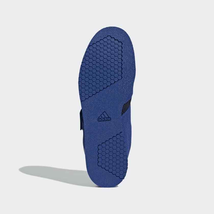 adidas Powerlift 5 Weightlifting Shoes Gym Trainers Blue