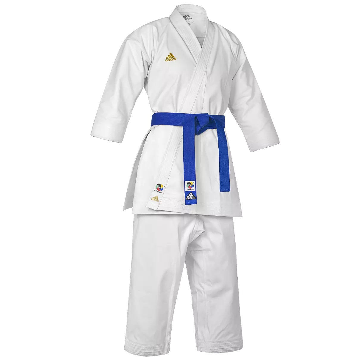 adidas WKF Karate Trousers Japanese Cut Shori 14oz Pants