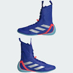 adidas Speedex Ultra Boxing Boots Blue & Silver