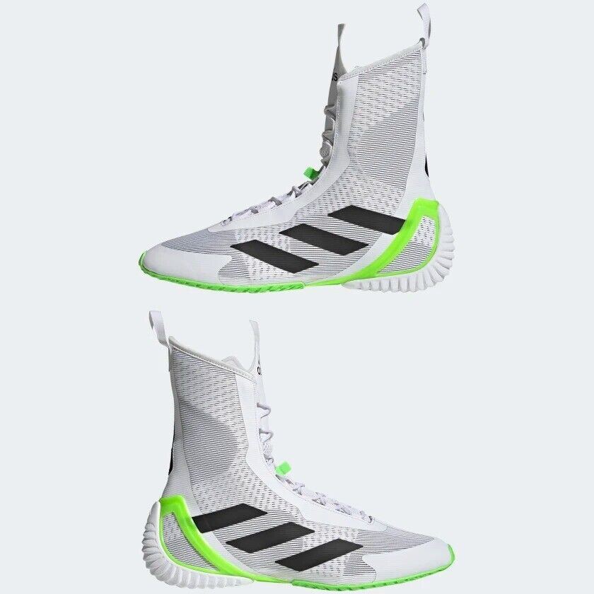 adidas Speedex Ultra Boxing Boots White & Green