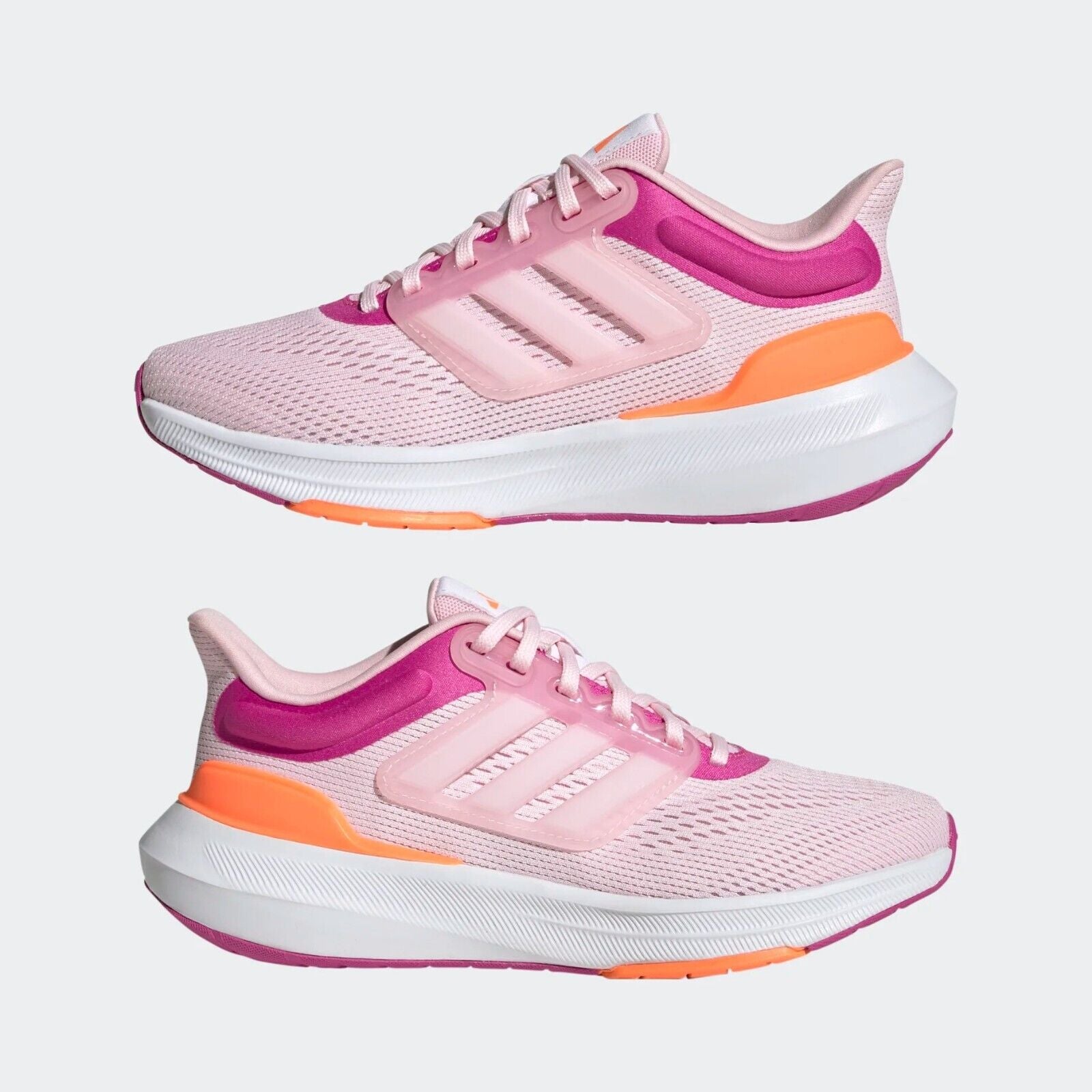 adidas Ultrabounce Kids Running Trainers Girls Pink