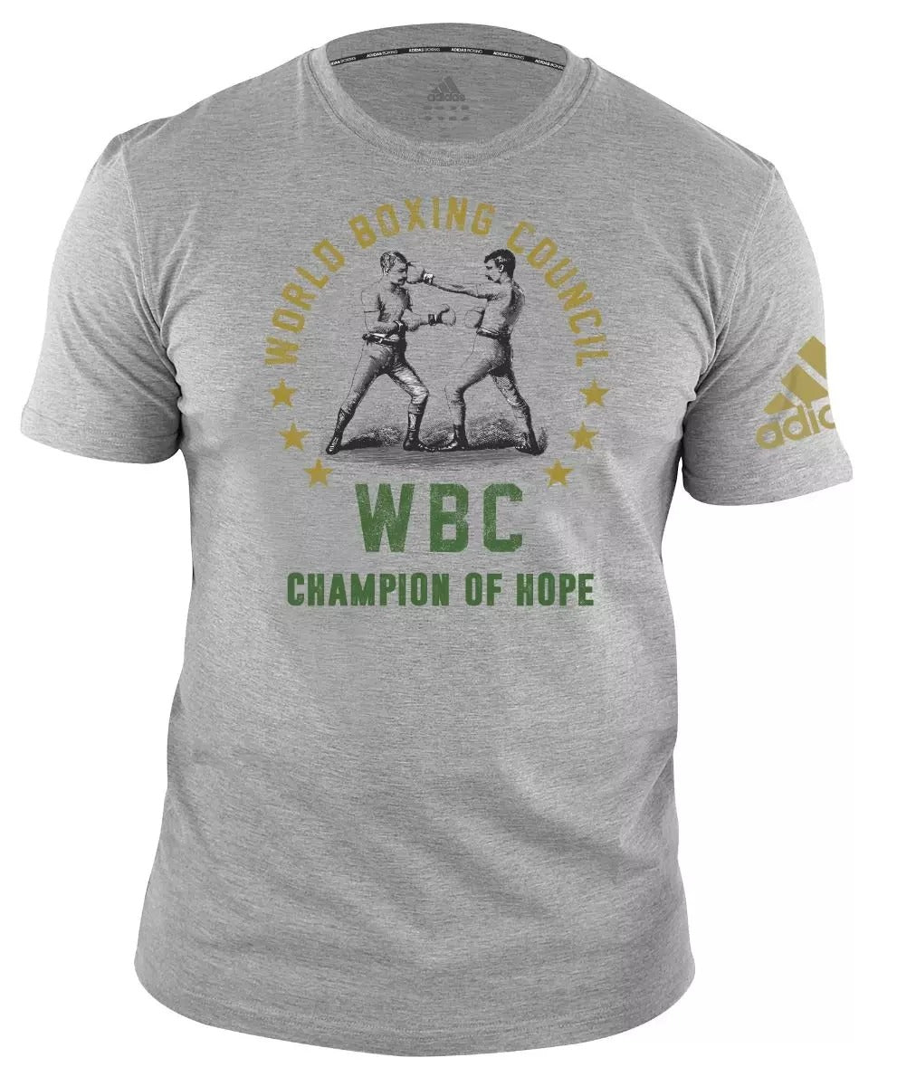 adidas WBC Heritage Boxing T-Shirt 100% Cotton
