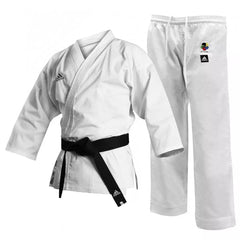 adidas Karate Gi WKF Club Adults White Uniform K220C