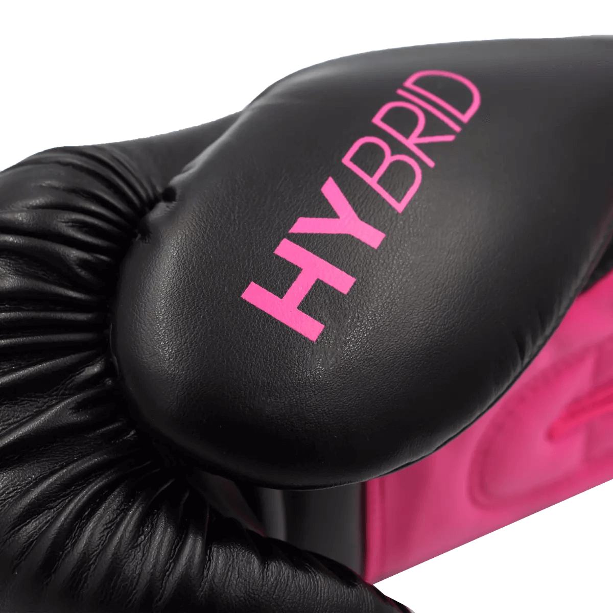 adidas Hybrid 100 Womens Boxing Gloves Black & Pink