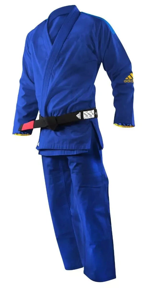 adidas Kids BJJ Gi Response Blue Jiu Jitsu Suit