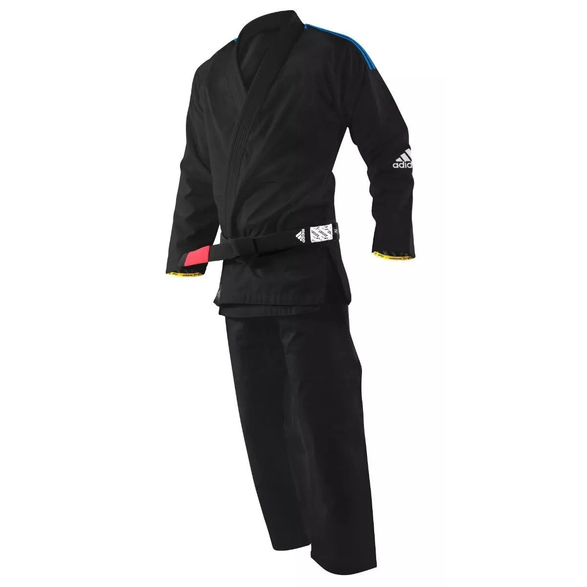 adidas Mens BJJ Gi Response Black Jiu Jitsu Suit
