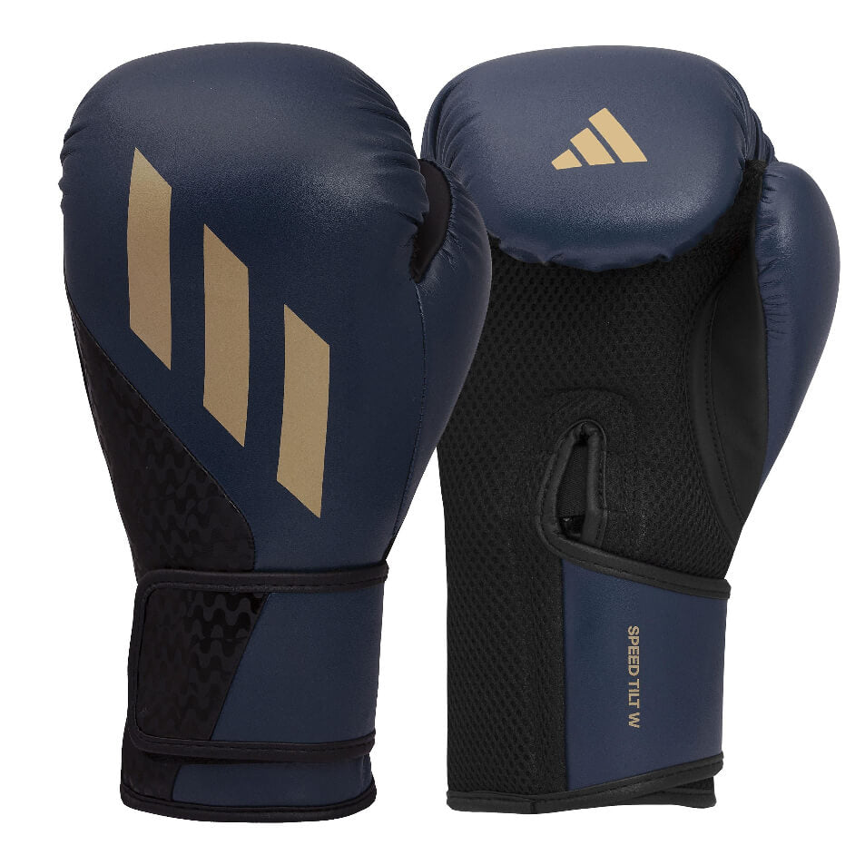 adidas Boxing Gift Set Speed Tilt 200 Gloves Wraps Skipping Rope Bag.