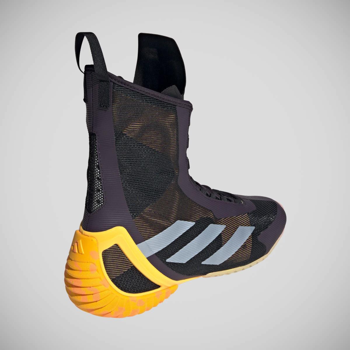 adidas speedex 16.1 boost boxing shoes Adidas Speedex Ultra Boxing Boots Aurora Black & Gold – Budo Online