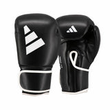 adidas Power 100 Boxing Gloves - PU Training Gloves with Wrist Support