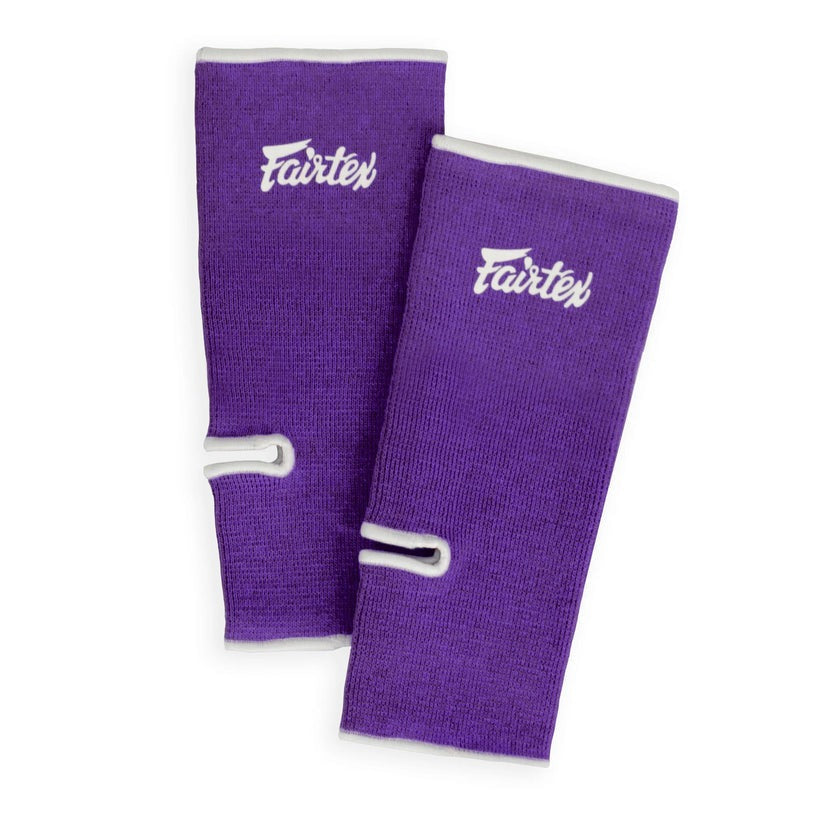 Fairtex Ankle Supports Muay Thai Boxing MMA Pair Blue Pink Green Orange Purple