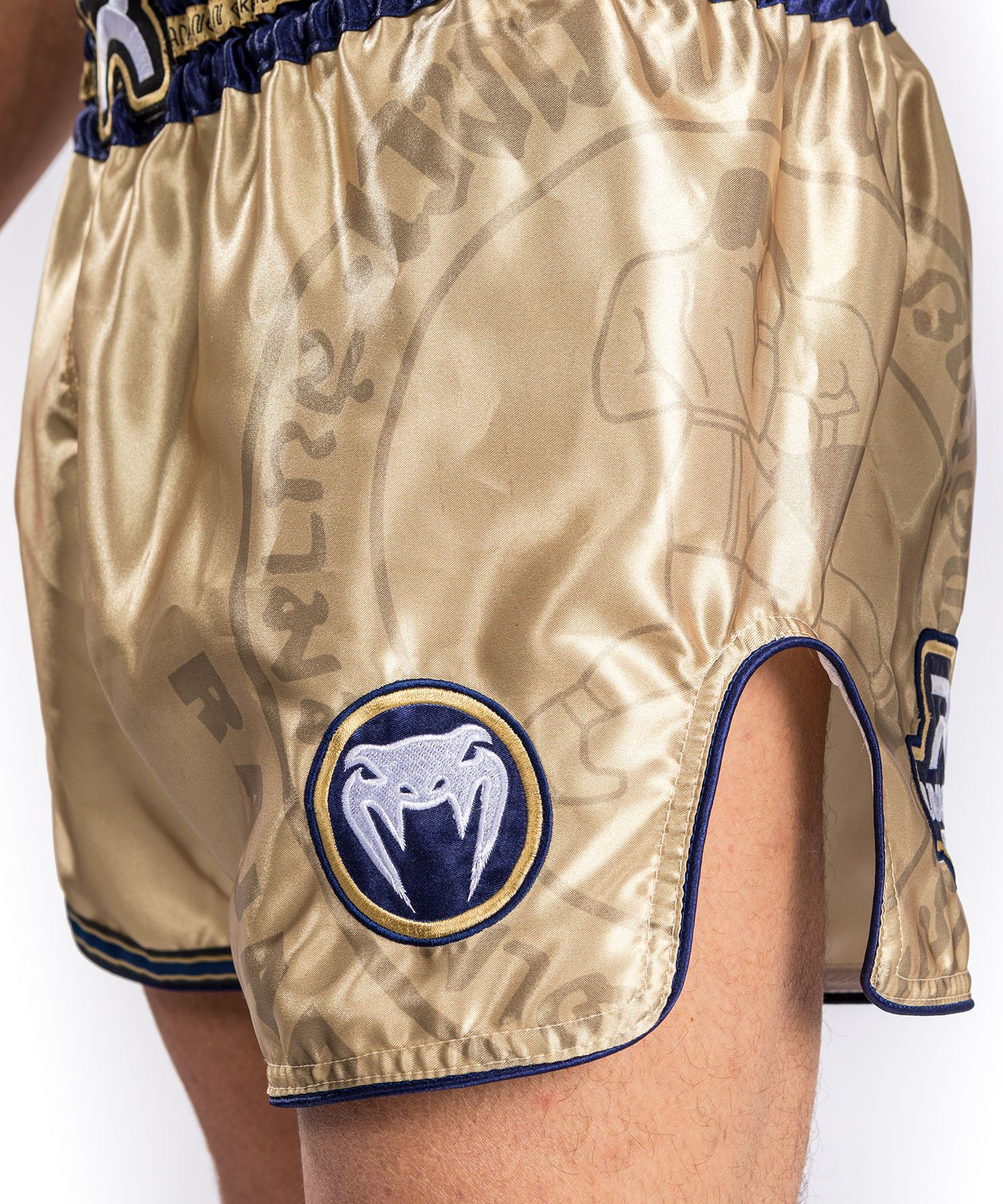 RAJADAMNERN X Venum Muay Thai Shorts - Sand Gold - Budo Online