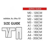 adidas Response BJJ Gi Black Blue Jiu-Jitsu Suit