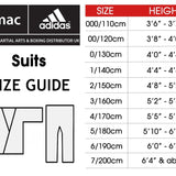 adidas Karate Gi WKF Club Adults White Uniform K220C