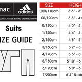 Cimac Judo Gi White Blue Suit 450g Uniform