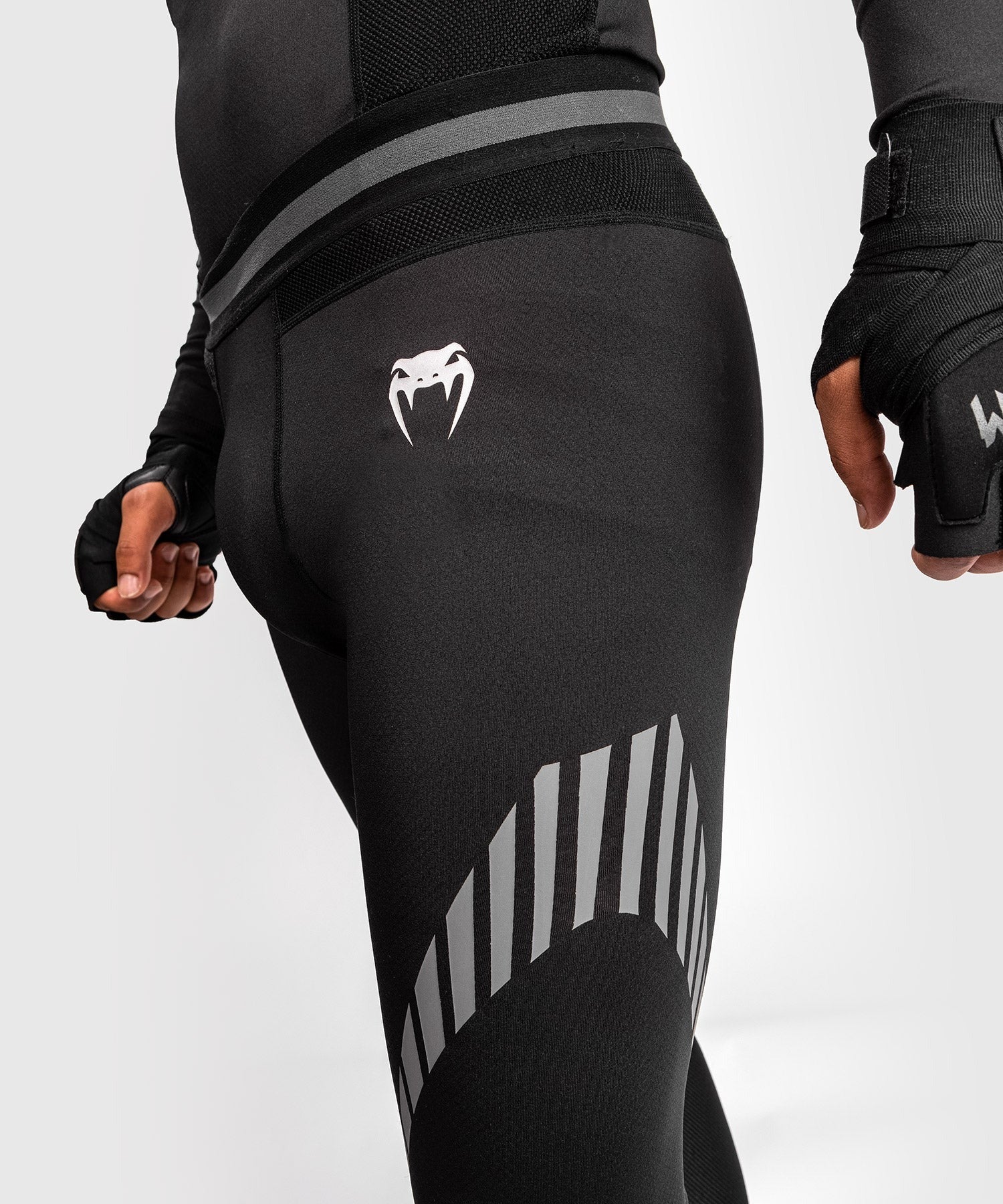 Venum Jaws 2.0 Mens BJJ Spats - Black