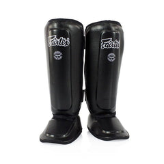 Fairtex SPK9 Kids Muay Thai Shin Guards Kickboxing MMA Black Blue Red