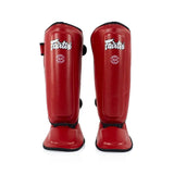 Fairtex SPK9 Kids Muay Thai Shin Guards Kickboxing MMA Black Blue Red