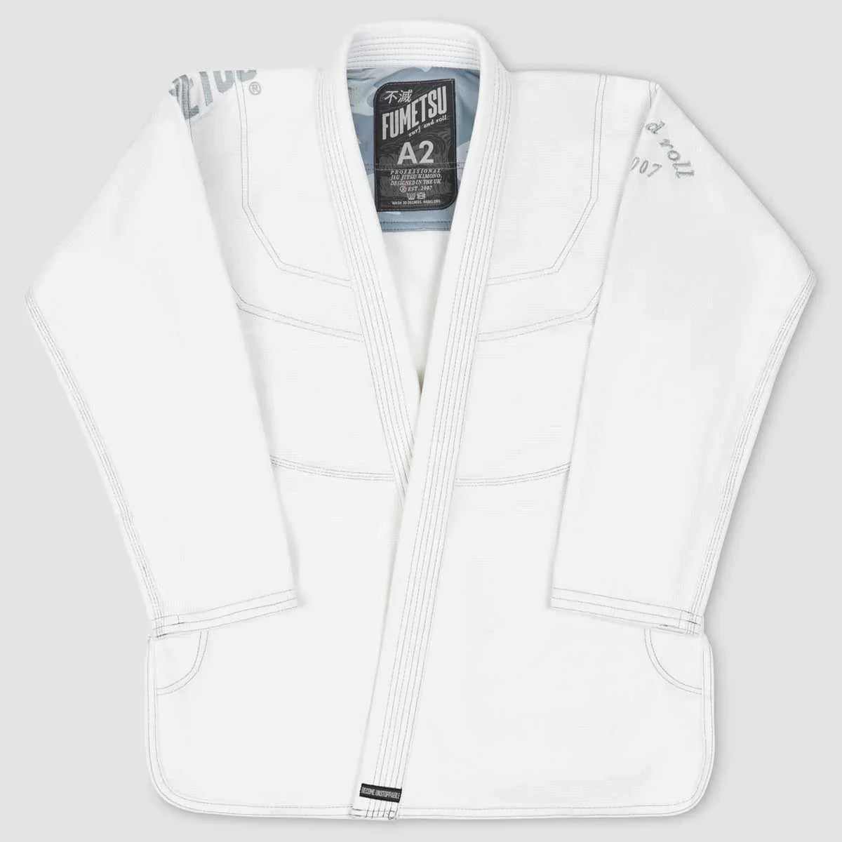 Fumetsu Waves Mens BJJ Gi White