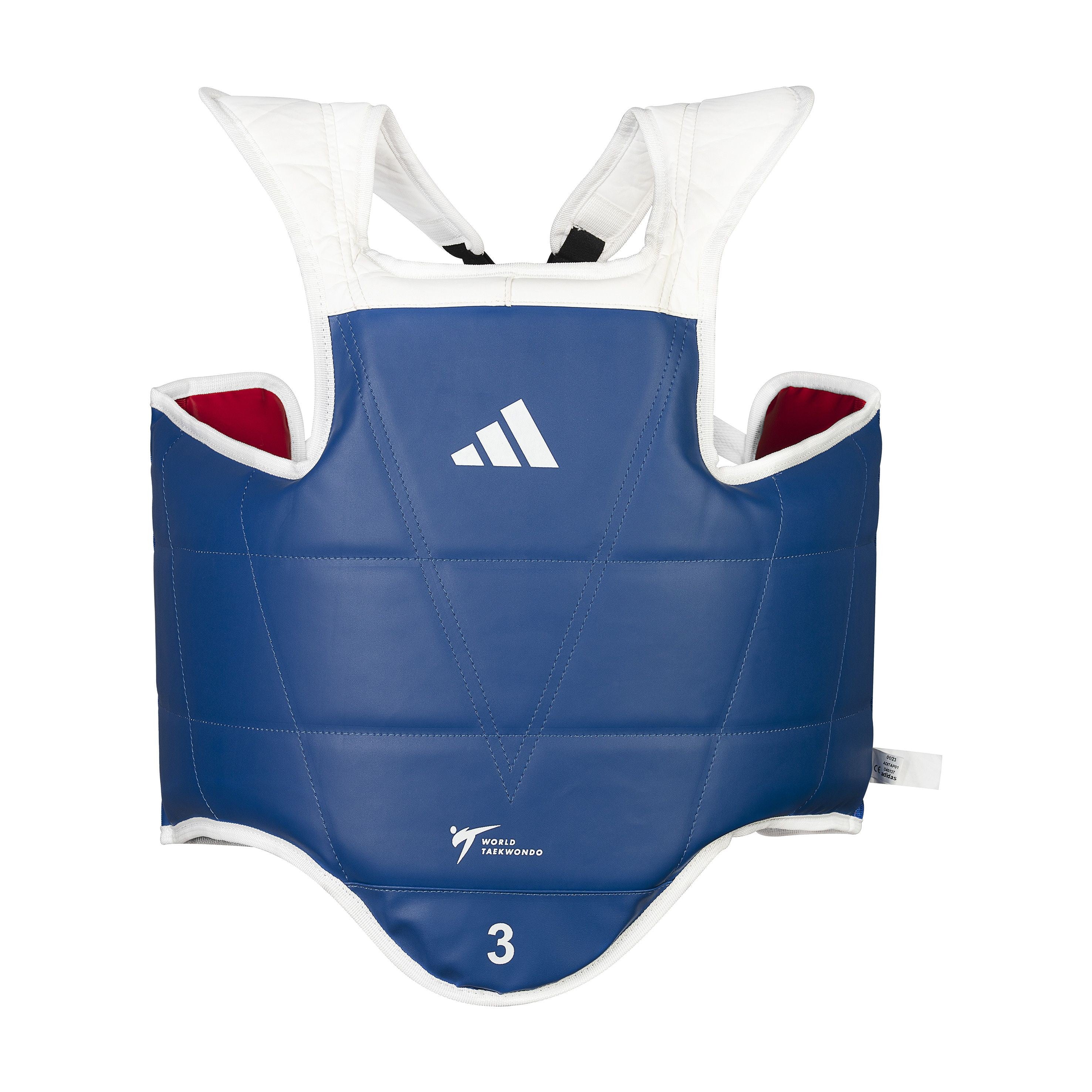 adidas Body Armour Chest Protector World Taekwondo Approved