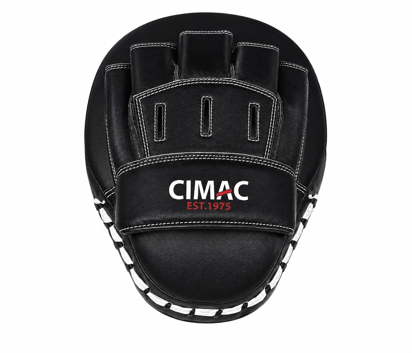 Cimac Curved Focus Mitts Boxing 10 Black Hook Jab Pads