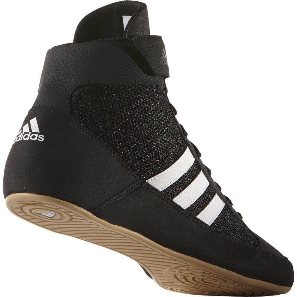adidas Mens Havoc Wrestling Shoes Black Boxing Boots