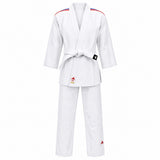 adidas J250 Kids Judo Uniform Gi 9oz Suit + White Belt