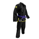 adidas Response BJJ Gi Black Blue Jiu-Jitsu Suit