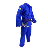 adidas Response BJJ Gi Black Blue Jiu-Jitsu Suit