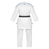 adidas Adi-Zero Karate Suit WKF Approved Kumite Gi Red & Blue Uniform Set