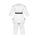 adidas WKF 14oz Karate Uniform Japanese Cut Kata Tournament Gi Red Blue Suit Set