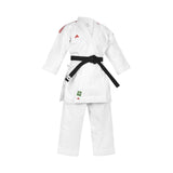 adidas WKF 14oz Karate Uniform Japanese Cut Kata Tournament Gi Red Blue Suit Set