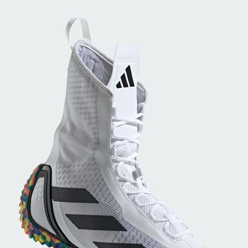 adidas Speedex Ultra Boxing Boots White & Black