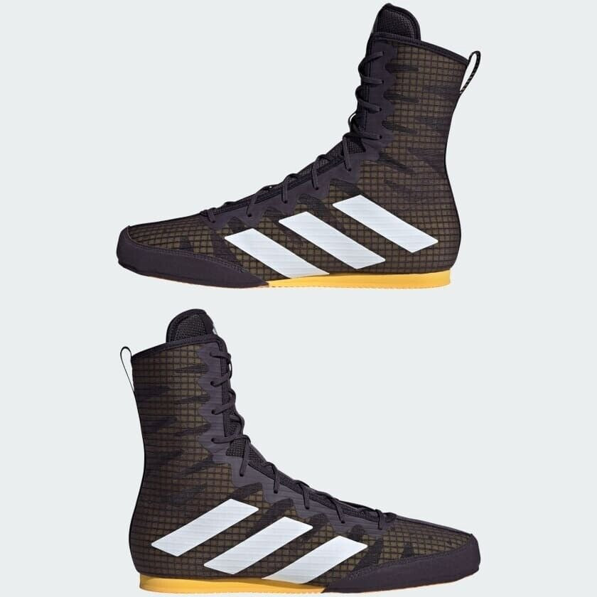 adidas Box Hog Boxing Boots Aurora Black Gold – Budo Online