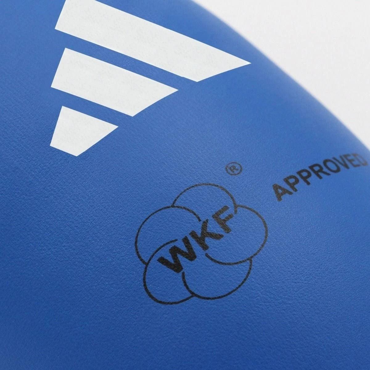 adidas WKF Karate Foot Guards Protectors Pads Budo Online adidas WKF Karate Foot Guards Protectors Pads Budo Online