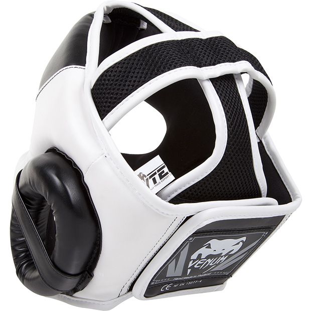 Venum Challenger 2.0 Head Guard Black & White - Budo Online